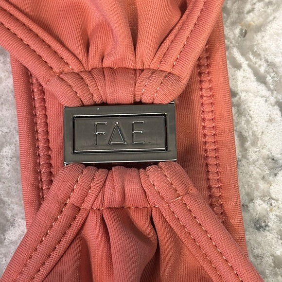 FAE BANDEAU Bikini Top SIZE: XSMALL Color: Peach - Picture 4 of 7